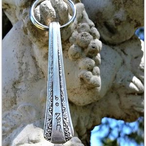 Anvil Designs Accessories - Be Zen Namaste Vintage Silverware Key Chain Anvil Designs Accessories - Be Zen Namaste Vintage Silverware Key Chain
